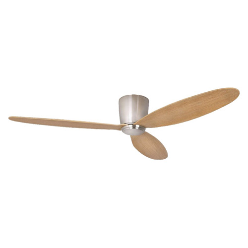 Radar Brushed Chrome Teak 52\
